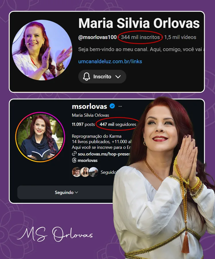 Maria Silvia Orlovas — terapeuta, educadora espiritual e autora